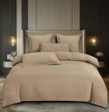 Lenjerie de pat damasc Premium gama Horeca - 6 piese | 16761-C