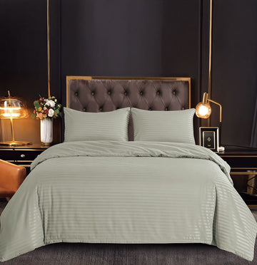 Lenjerie de pat damasc Hotelier - gama Premium - 4 piese | 19209-C