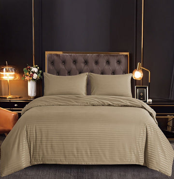 Lenjerie de pat damasc Hotelier - gama Premium - 4 piese | 19205-C