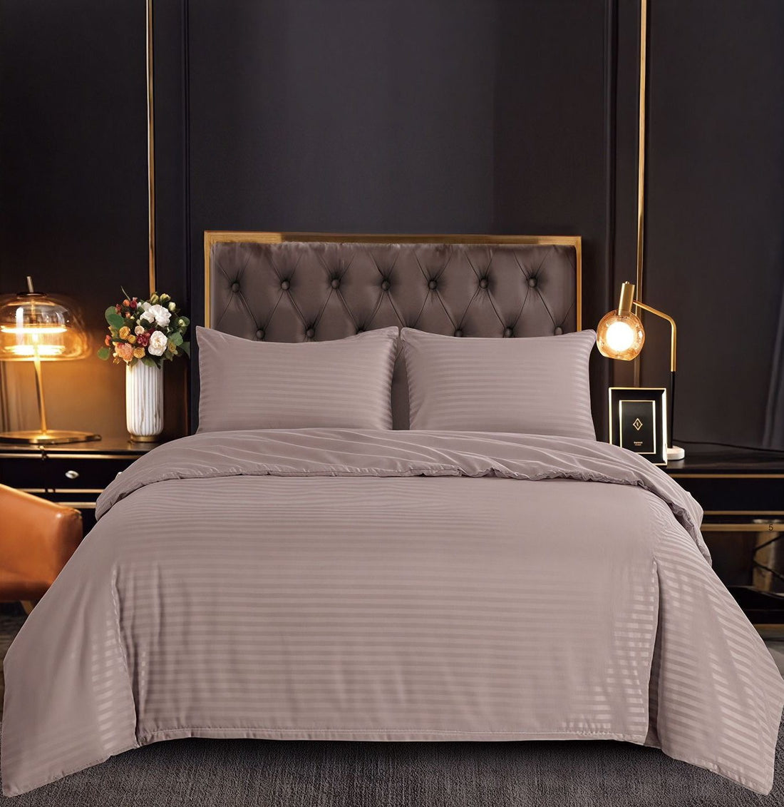 Lenjerie de pat damasc Hotelier - gama Premium - 4 piese | 19202-C