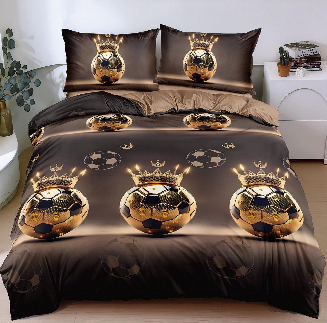 Lenjerie de pat bumbac satinat - gama Luxury - 4 piese  | 0173