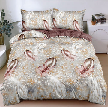 Lenjerie de pat bumbac satinat - gama Luxury - 4 piese  | 0174