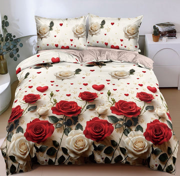 Lenjerie de pat bumbac satinat - gama Luxury - 4 piese  | 0178