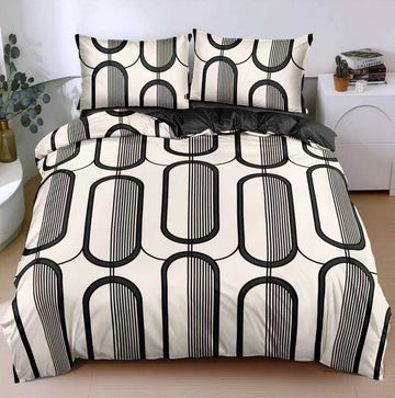 Lenjerie de pat bumbac satinat - gama Luxury - 4 piese  | 0184