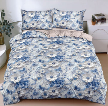 Lenjerie de pat bumbac satinat - gama Luxury - 4 piese  | 0185