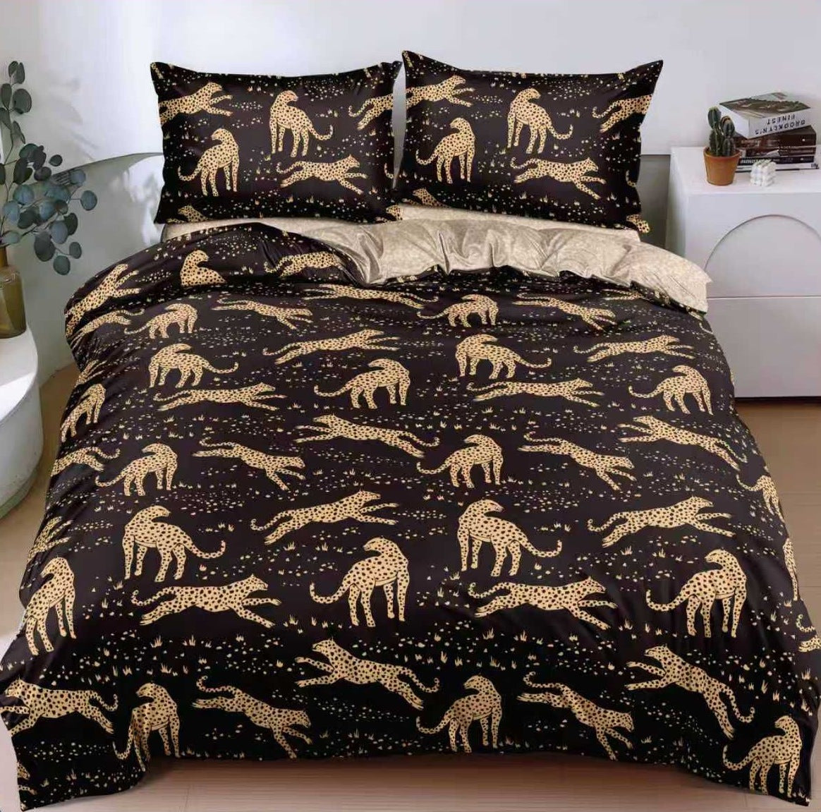 Lenjerie de pat bumbac satinat - gama Luxury - 4 piese  | 0186