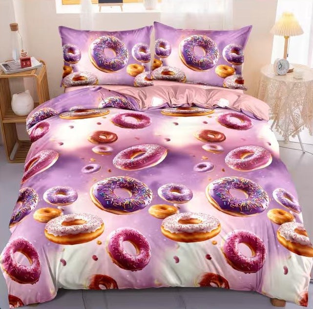 Lenjerie de pat bumbac satinat - gama Luxury - 4 piese  | 0195