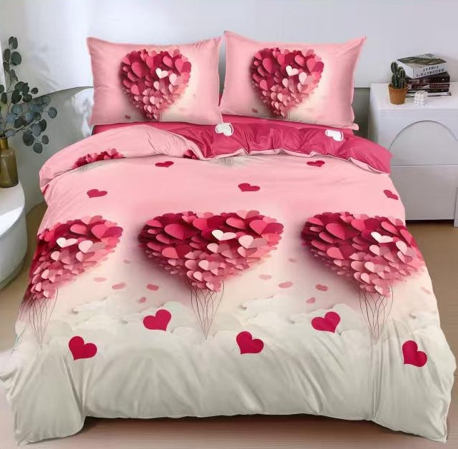 Lenjerie de pat bumbac satinat - gama Luxury - 4 piese  | 0200