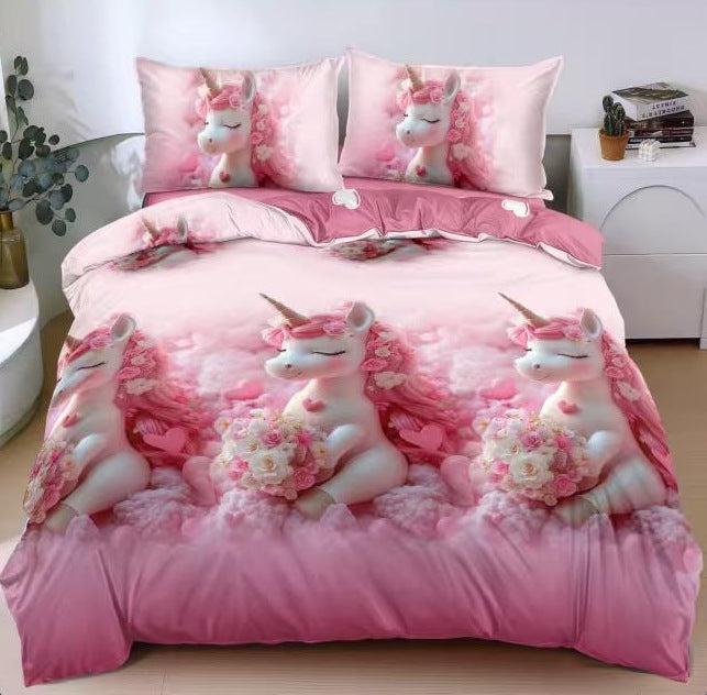 Lenjerie de pat bumbac satinat - gama Luxury - 4 piese  | 0206