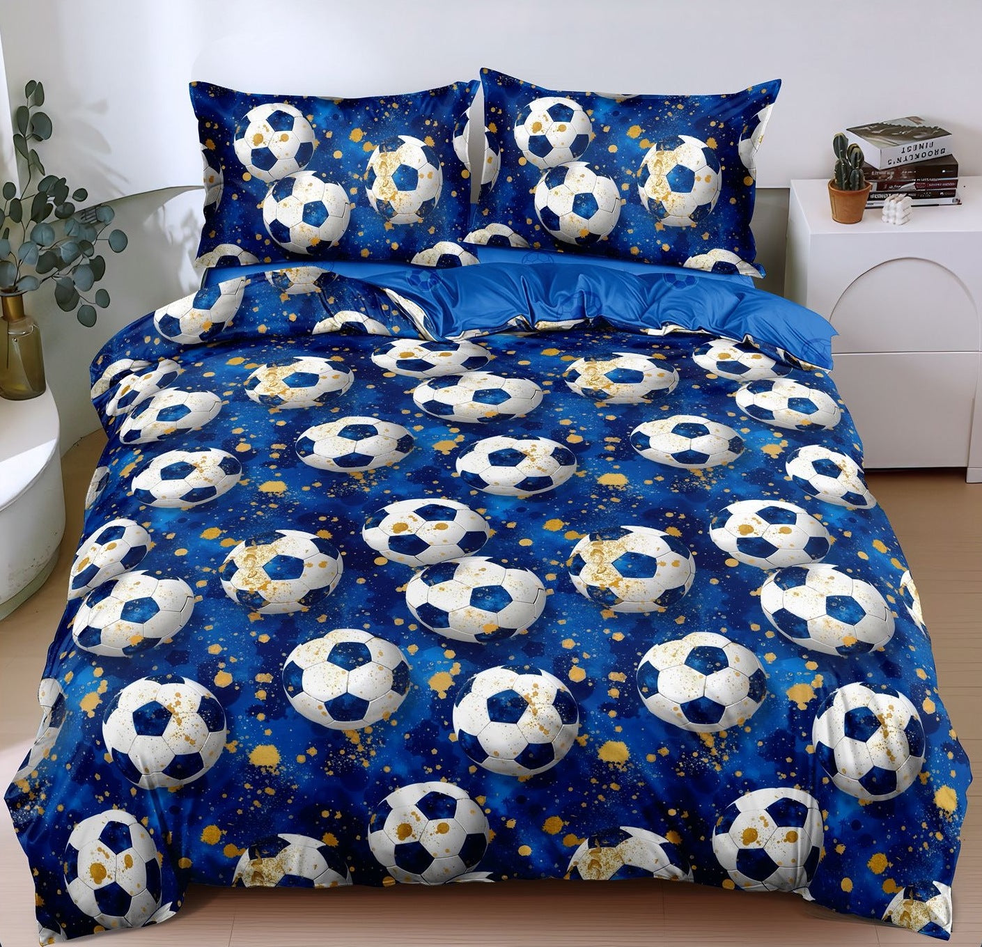 Lenjerie de pat Luxury - bumbac satinat – 4 piese | 18934-C