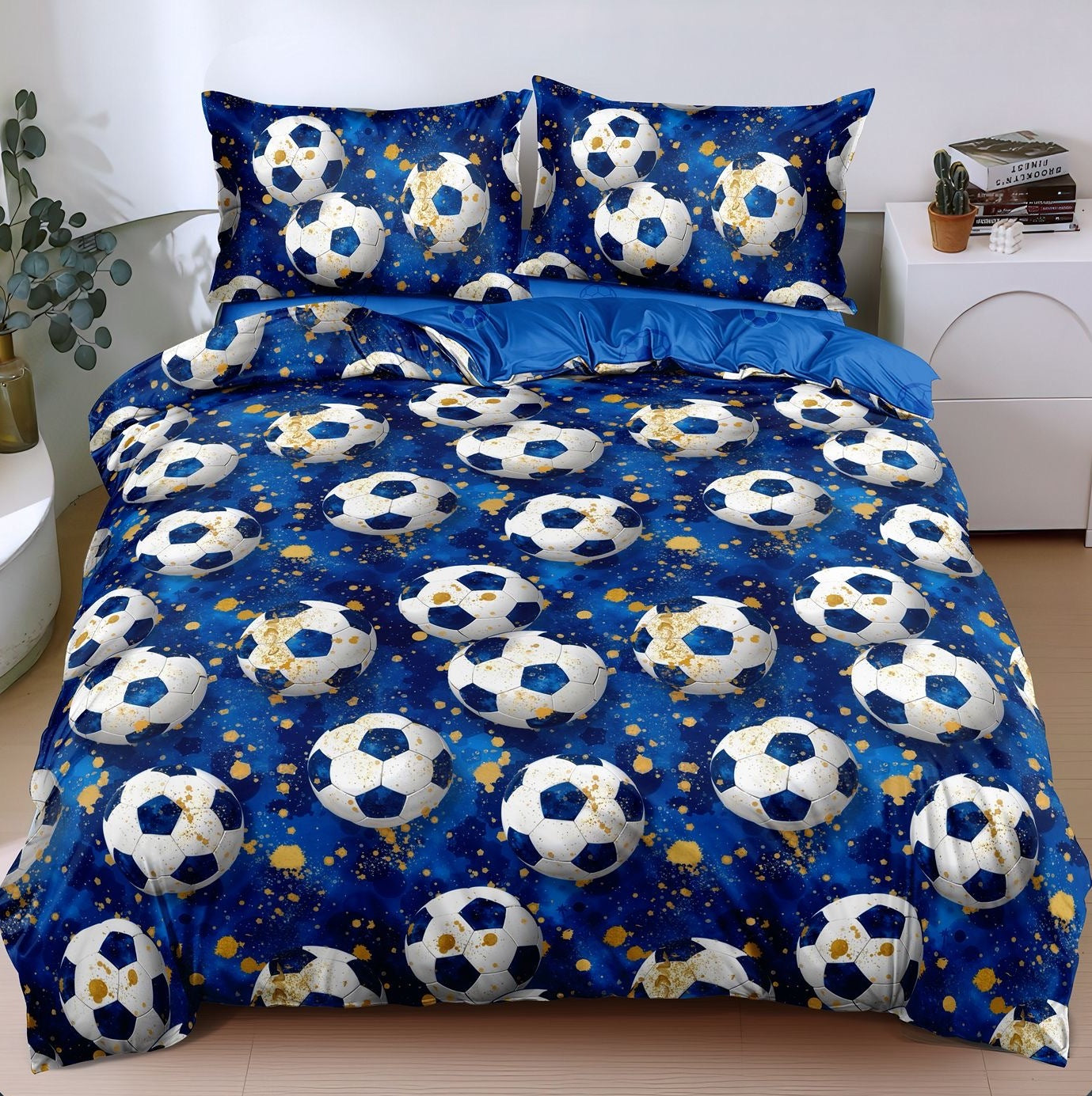 Lenjerie de pat bumbac satinat - gama Luxury - 4 piese  | 0211