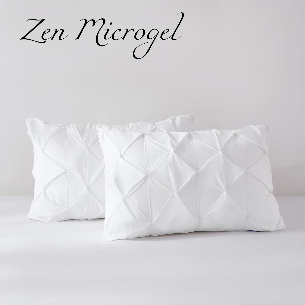 Perna umplutura microgel față 100% Bumbac (Zen Microgel) – 50cm X 70cm
