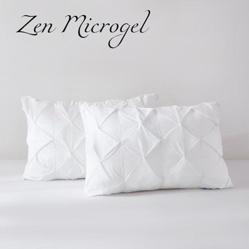 Perna umplutura microgel față 100% Bumbac (Zen Microgel) – 50cm X 70cm